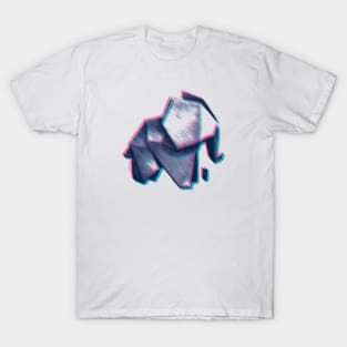 Origami Elephant T-Shirt